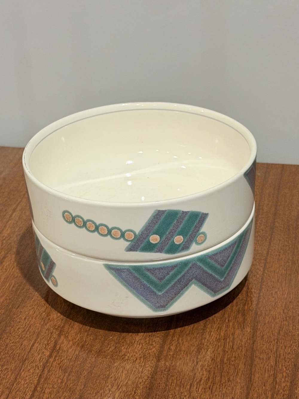 Vintage Mikasa Ceramic Decorative Bowls (2)